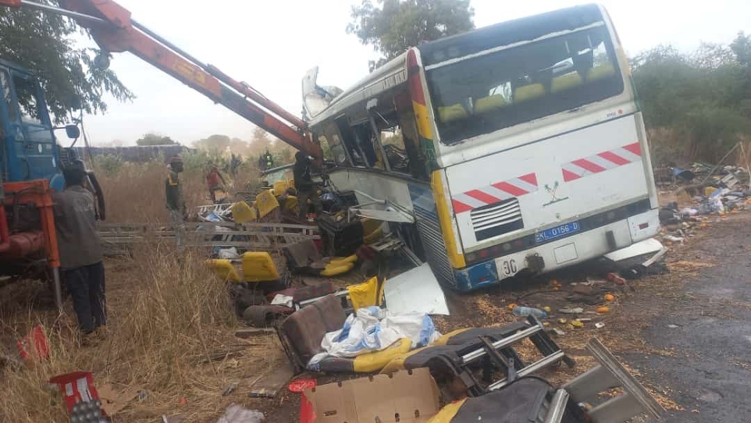 Senegal bus crash kills at least 23, injures dozens