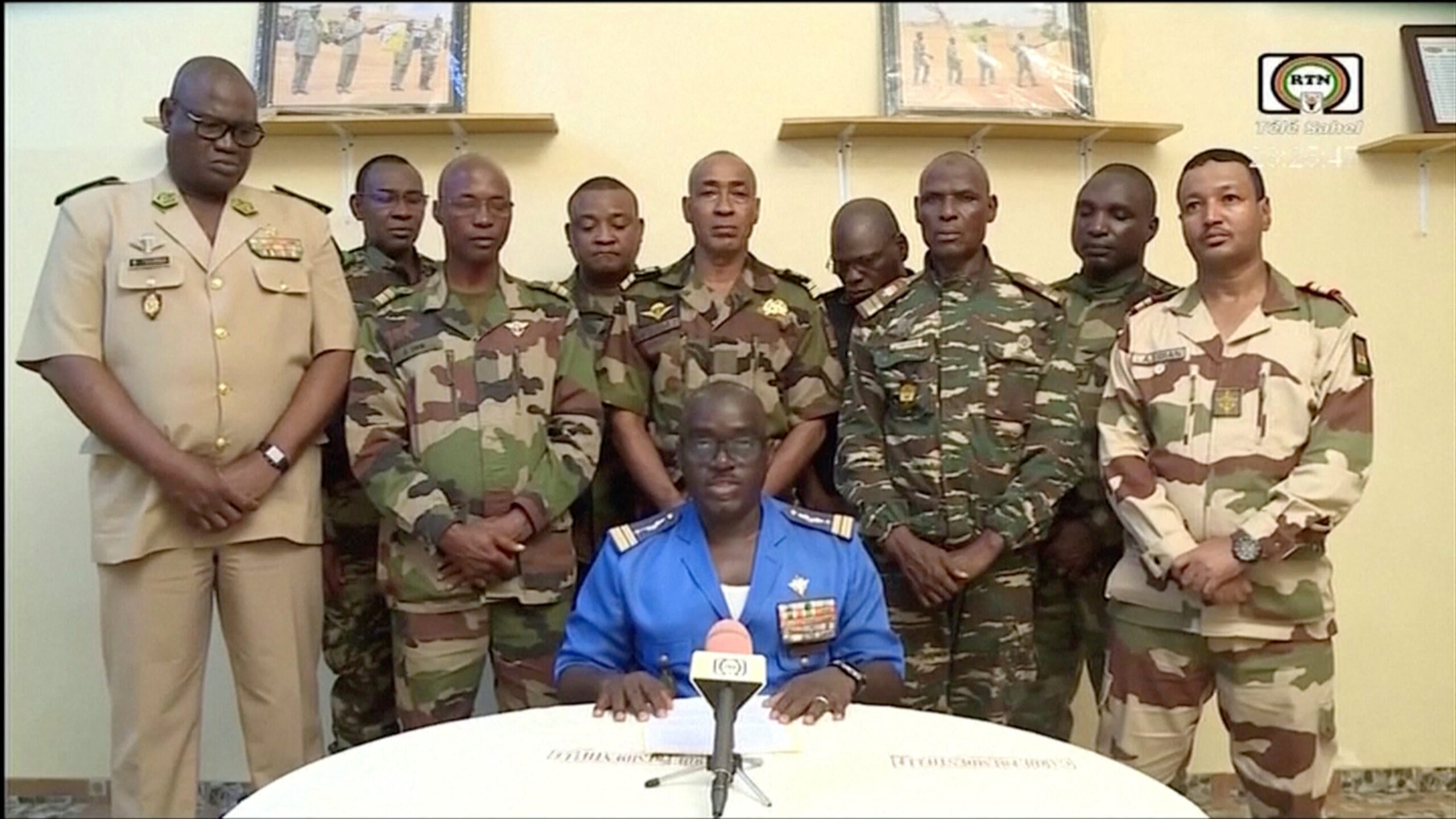 Niger Army declares support for coup plotters