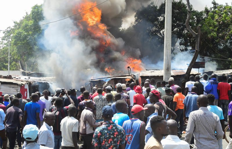 Opposition protests against tax hike in Kenya enter second day