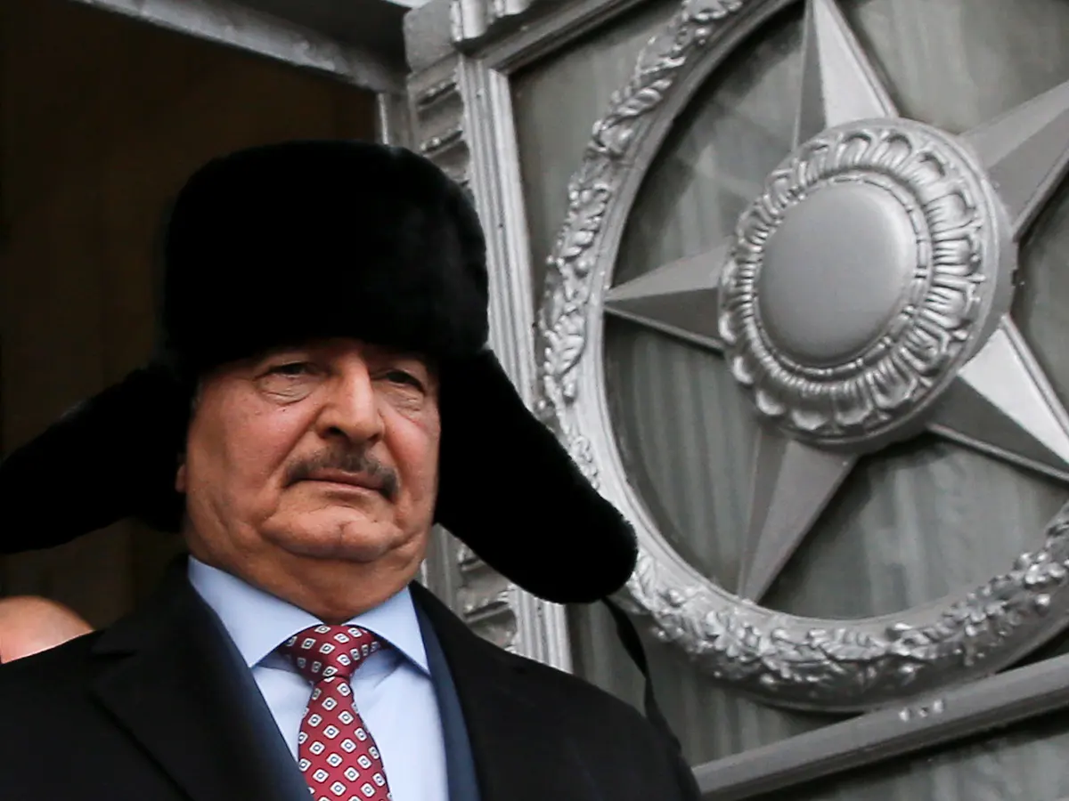 Eastern Libyan warlord Khalifa Haftar makes visit to Russia