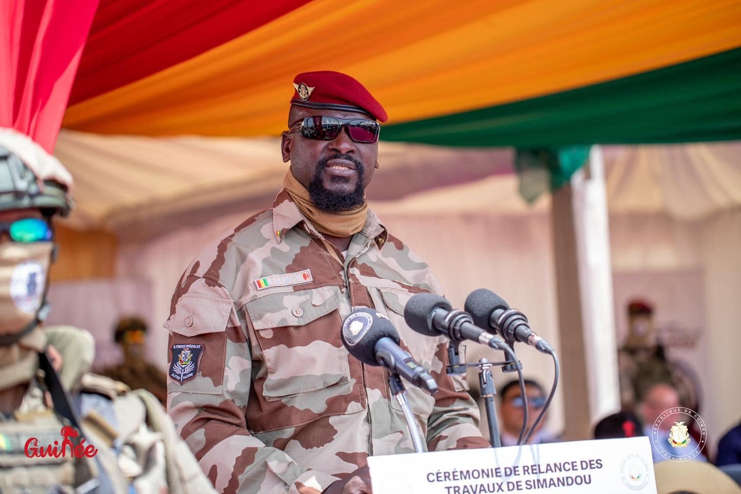 Guinea’s leader says coups overthrew ‘broken promises’