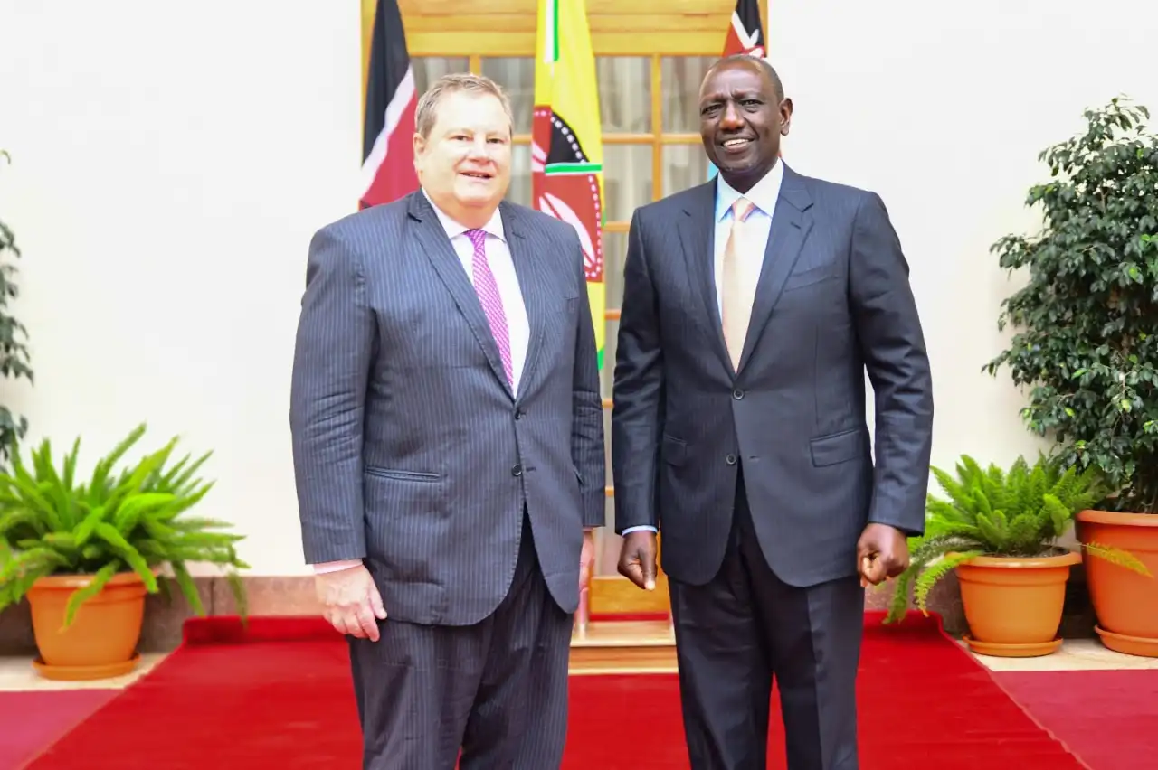 Kenyan leader, US special envoy hold talks