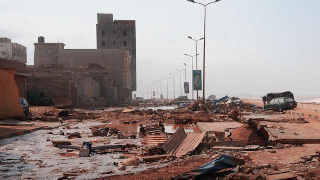 Libya floods death toll passes 6,000