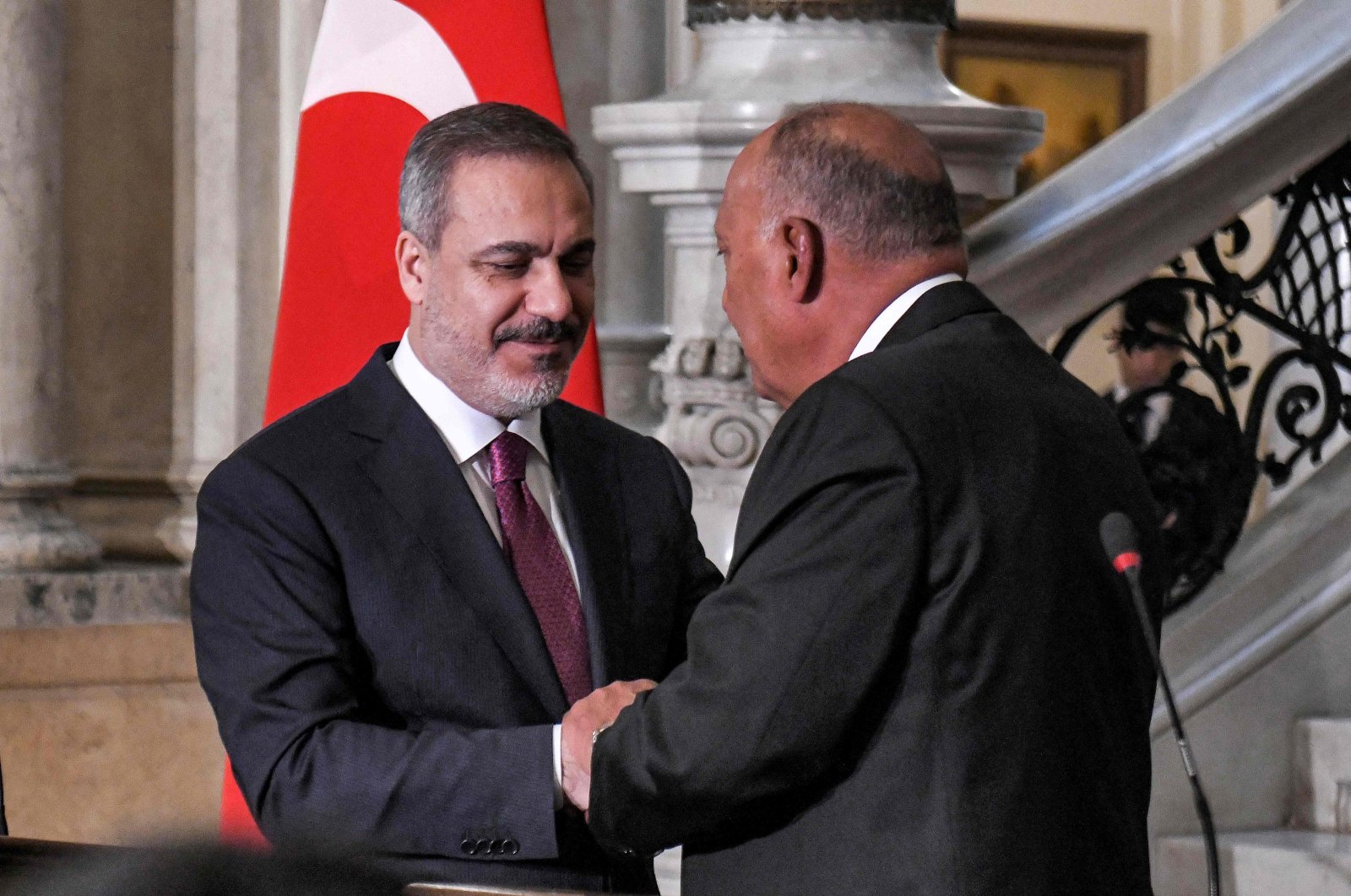 Egypt and Turkey discuss Israeli offences