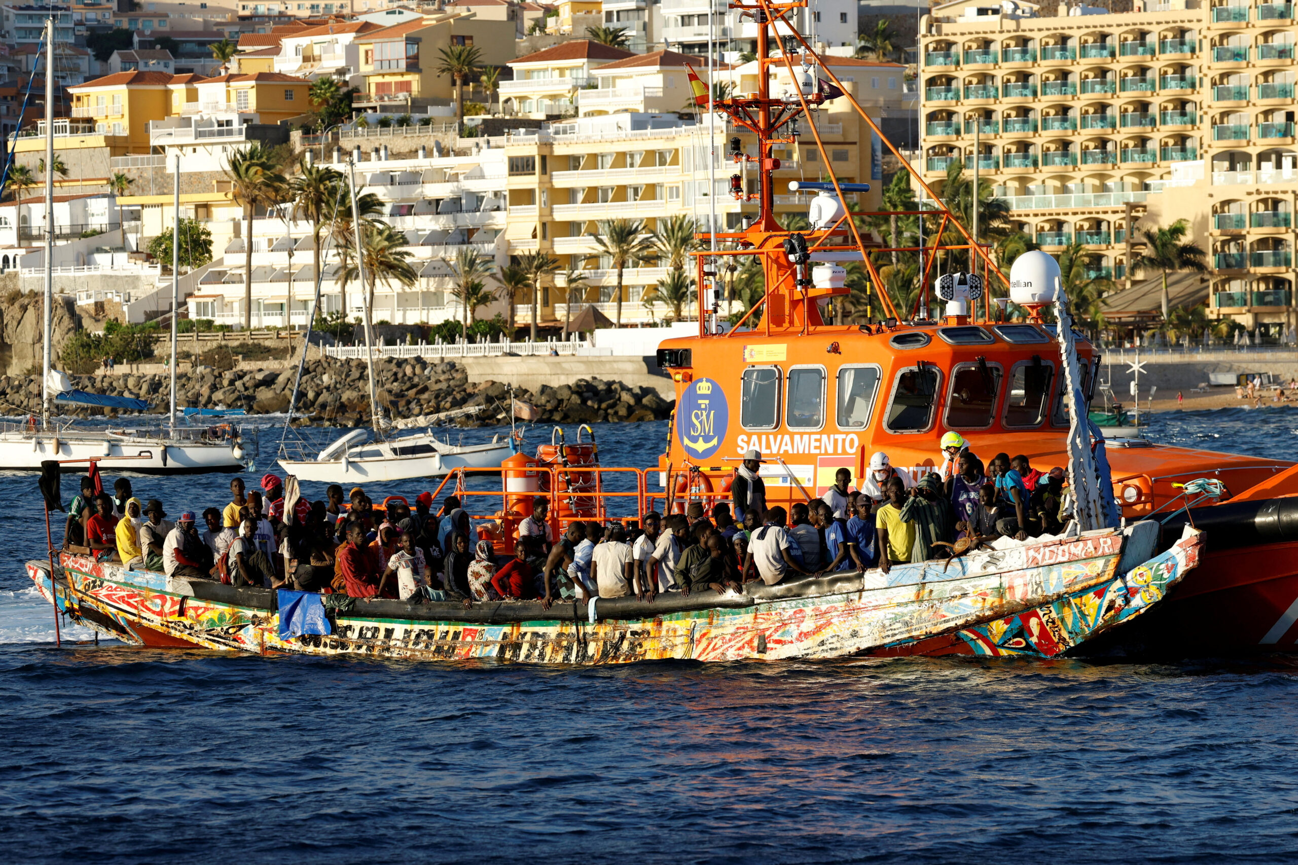 More than 500 migrants safely rescued near Spain’s Canary Islands