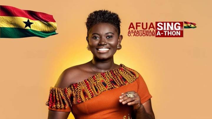 Ghanaian Asantewaa sings for 126 hours in world record attempt