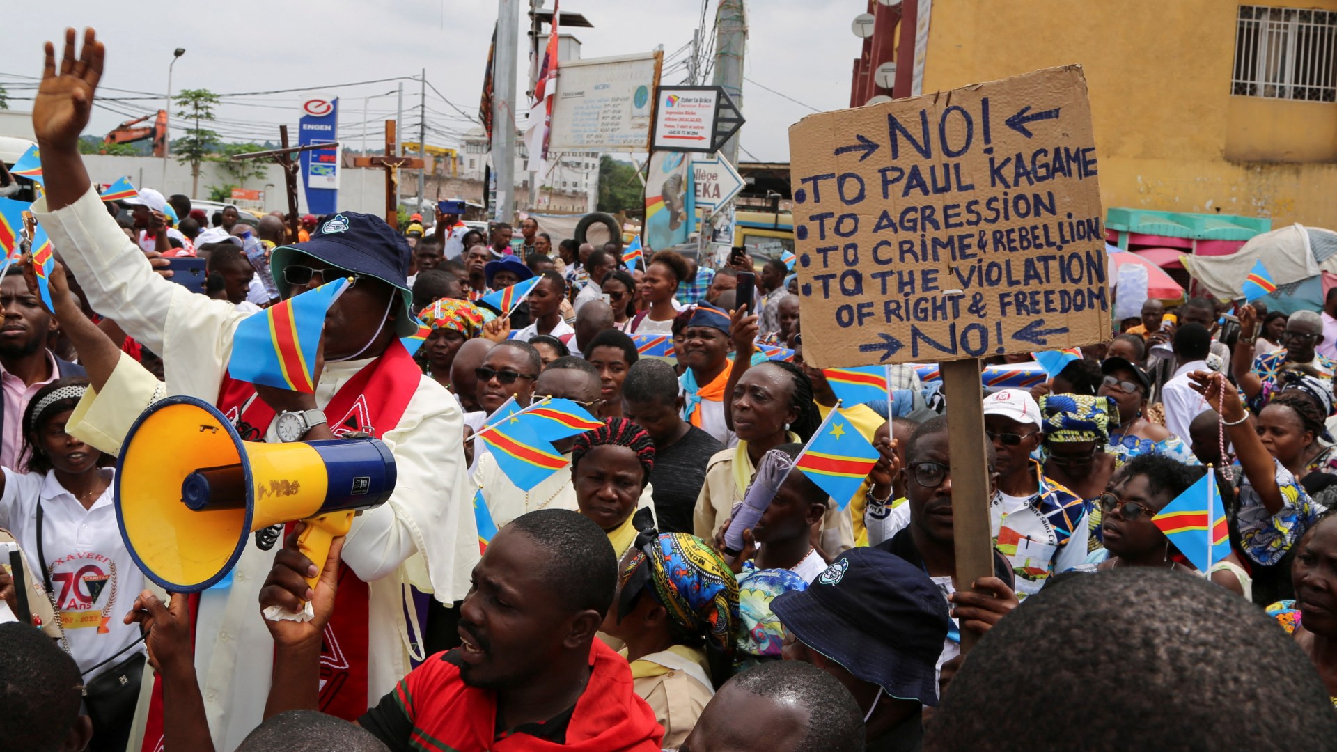 DRC youth abducted in rally, intel agency blamed
