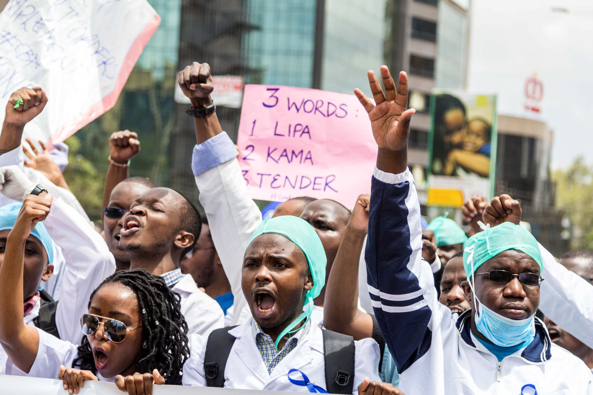 Kenyan healthcare workers strike continues for better pay