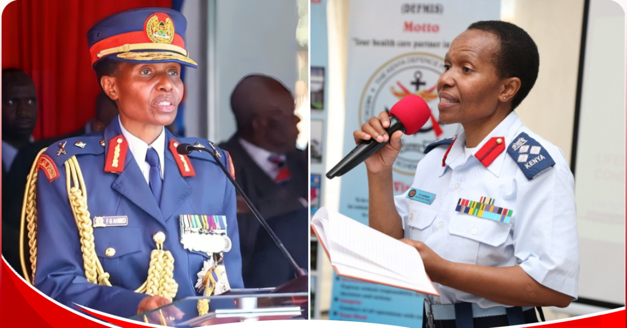 Fatuma Ahmed: Kenya’s first female Air Force commander