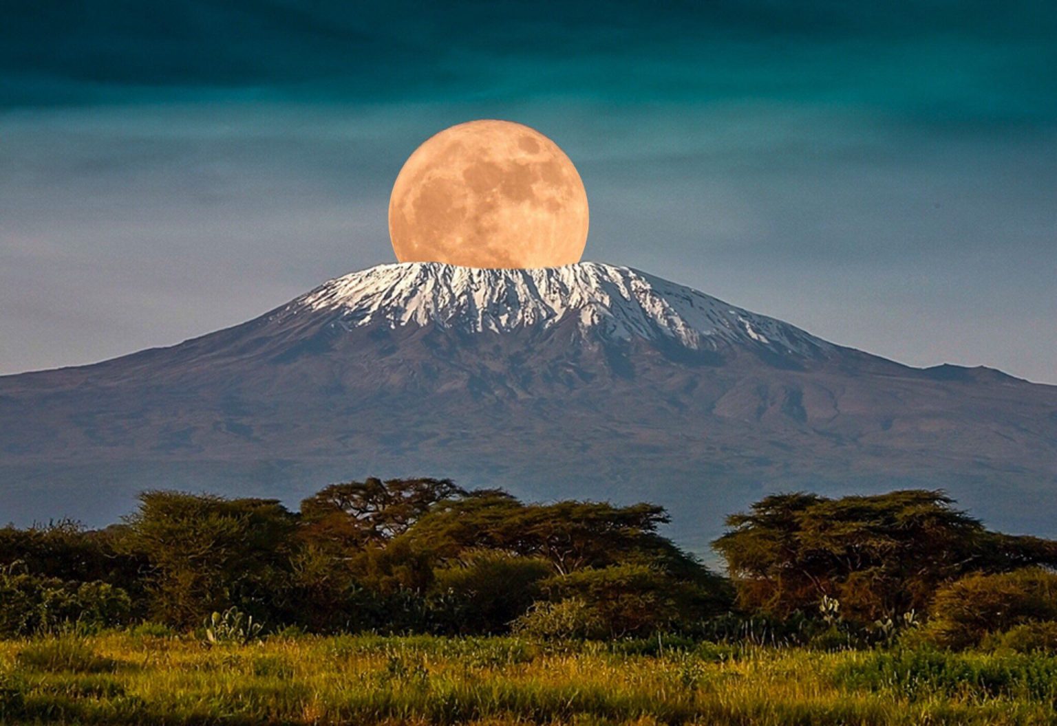 Africa’s majestic icon: Mount Kilimanjaro stands tall
