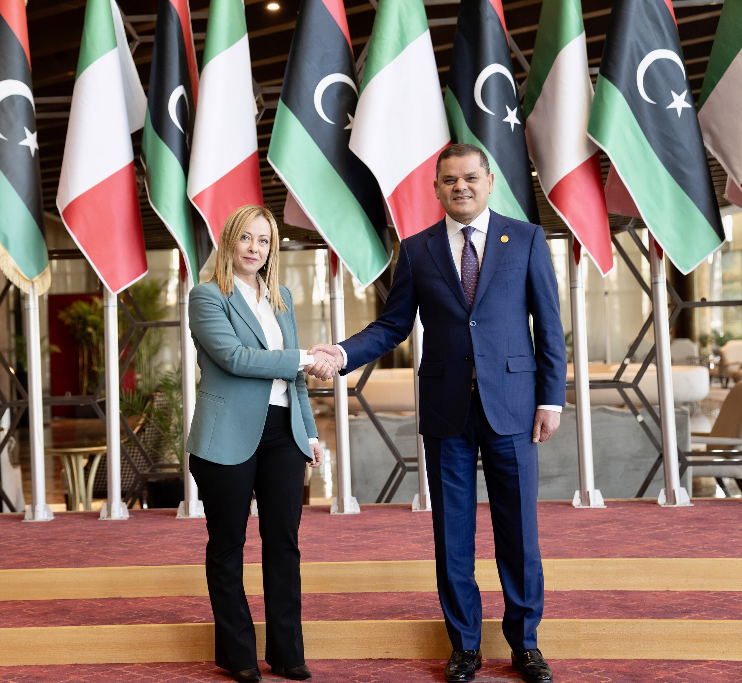 Italy’s Meloni visits Libya, seals cooperation agreements in Libya