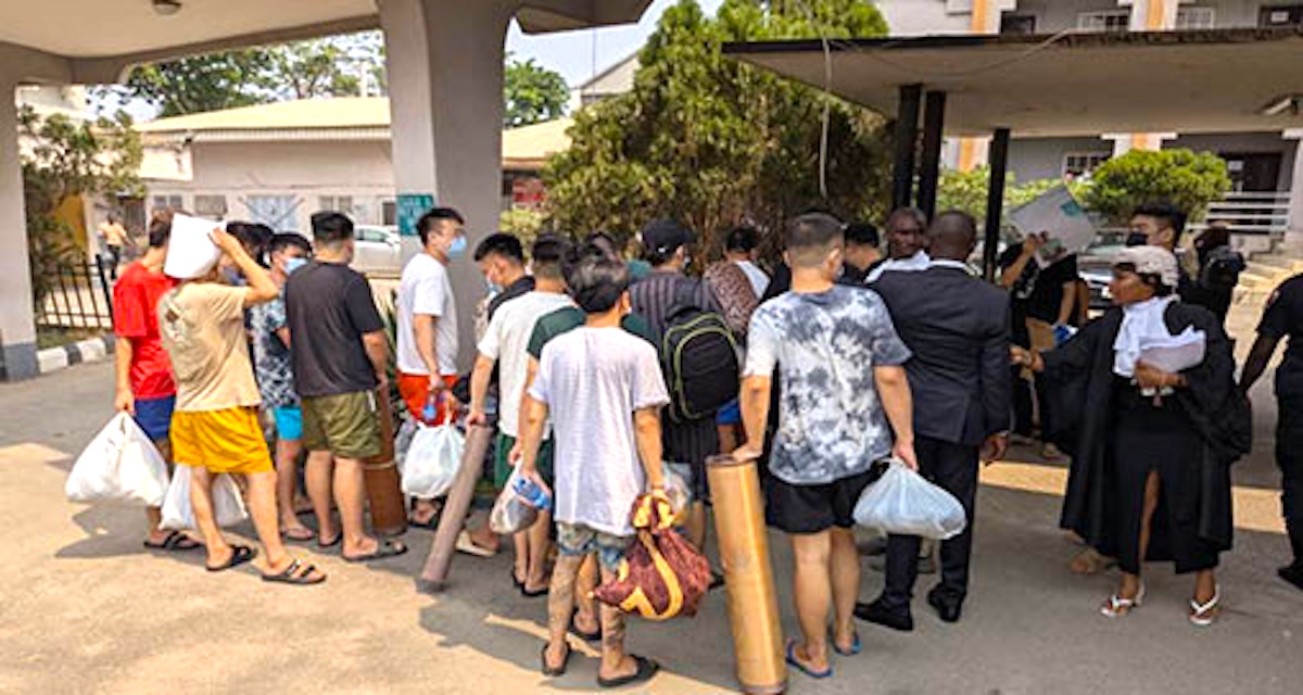 Nigeria deports 50 Chinese nationals in cybercrime sweep