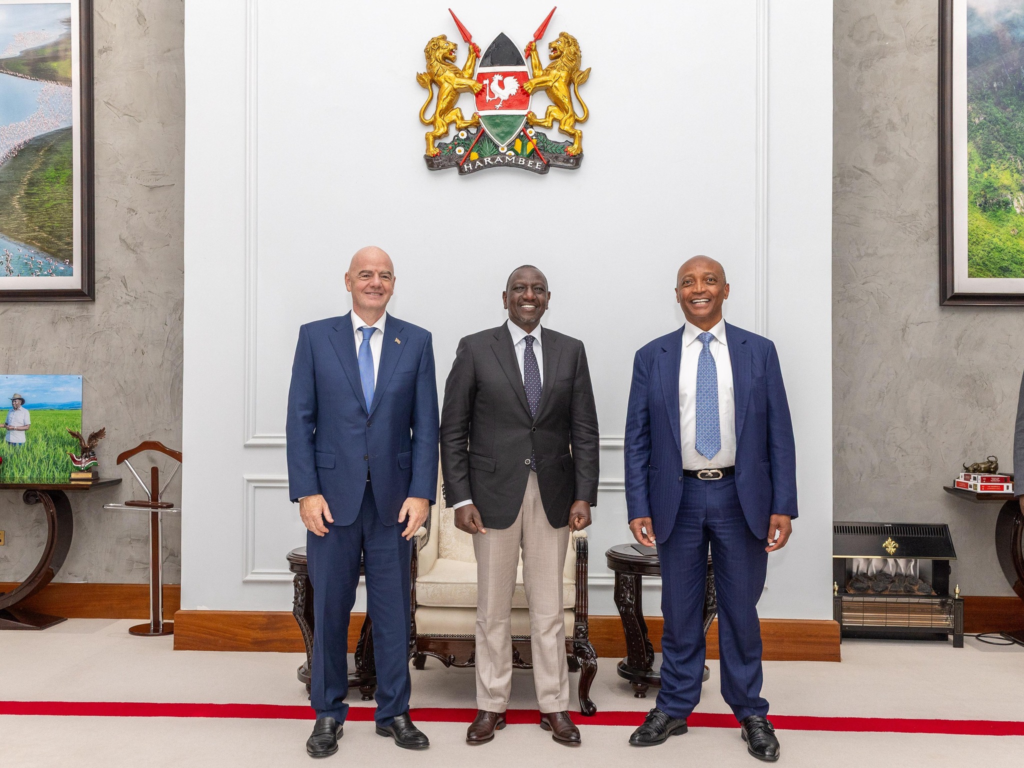 African media press Infantino on safety of fans at US World Cup