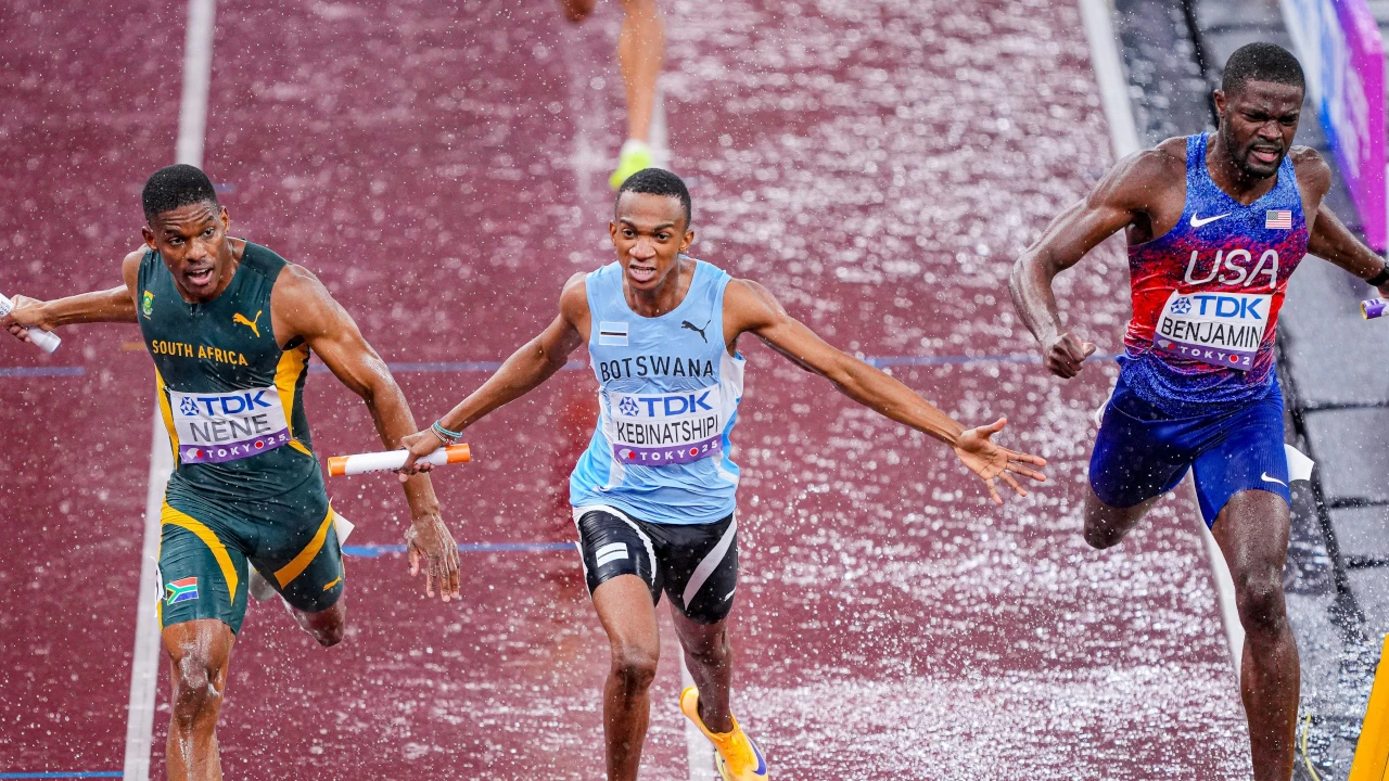Botswana declares holiday after historic 4x400m world title