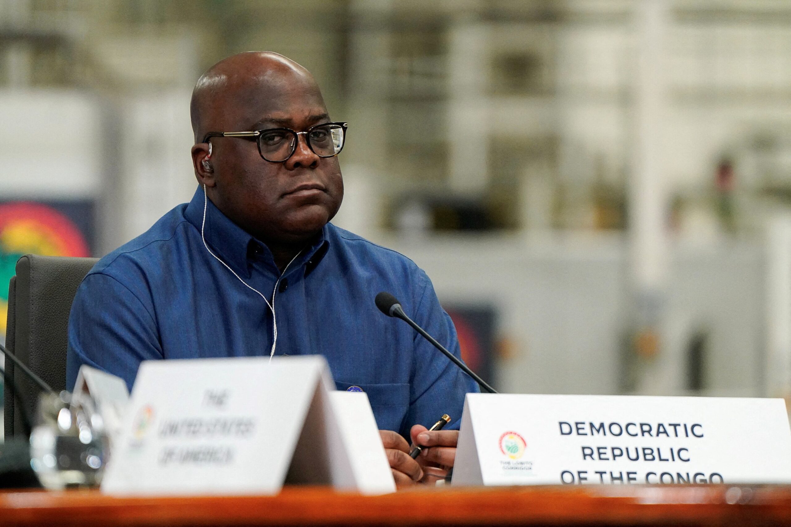 DR Congo’s Tshisekedi visits South Africa after forum that hosted M23