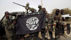 Gunmen attack a police station and church in central Nigeria