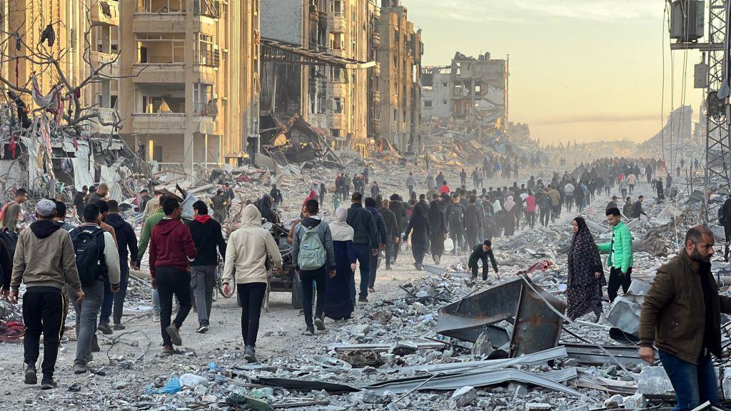 Gazans return under truce to shattered homes: relief gives way to shock