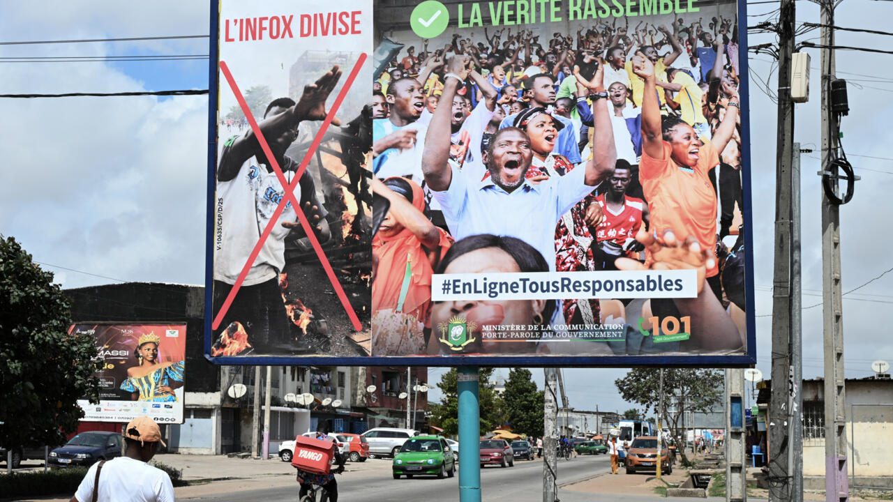 Ivory Coast fights junta-led disinformation ahead of election