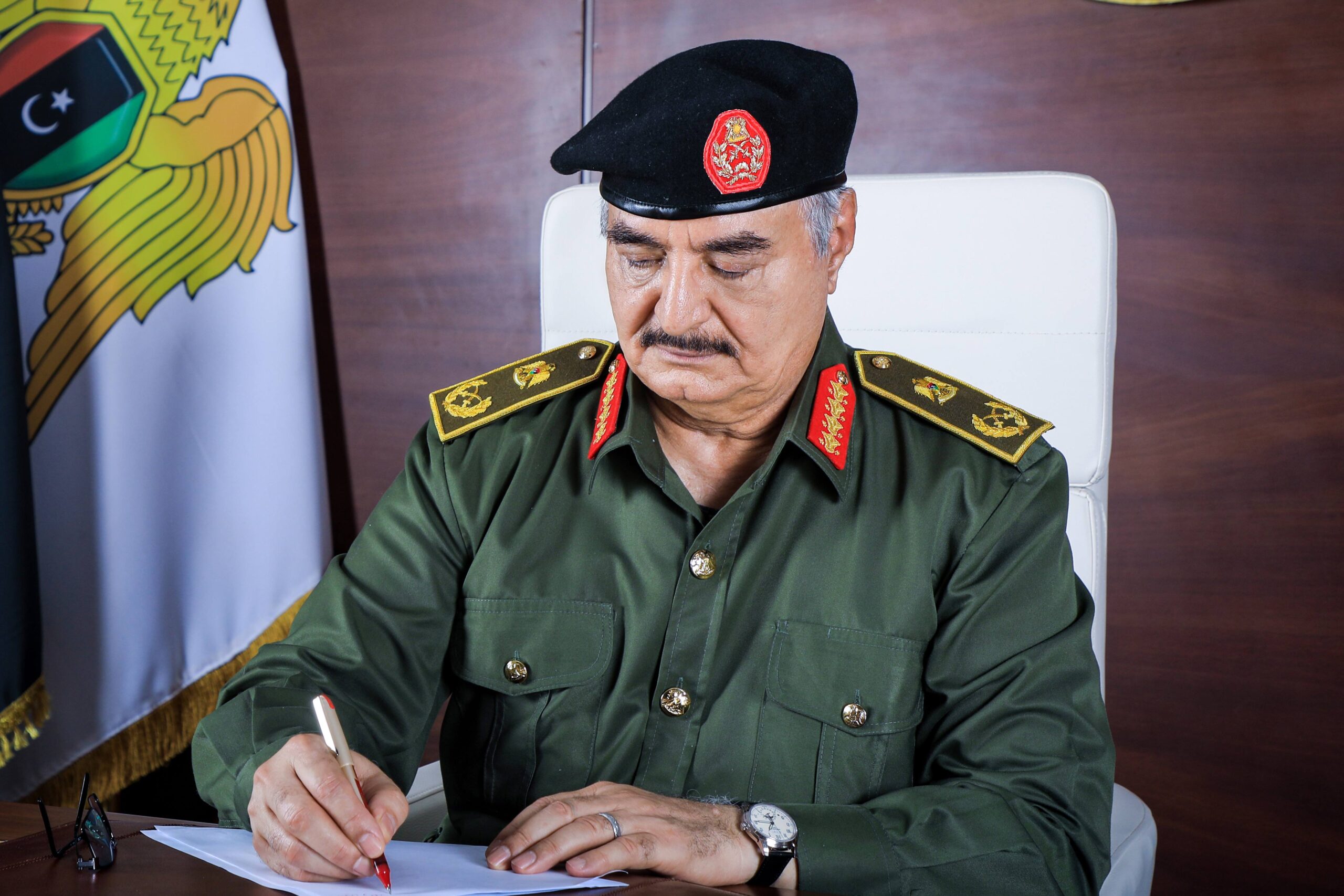 Haftar urges peaceful mobilisation to end Libya deadlock