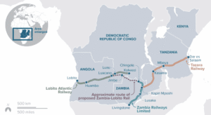 US backs Angola rail upgrade to speed critical minerals to port