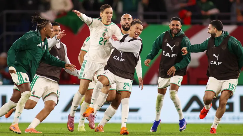 Boulbina strikes late as Algeria edge past DRC to reach Afcon quarter-finals