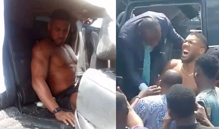 Anthony Joshua discharged after Nigeria crash kills two aides