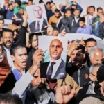 Thousands attend funeral of Gaddafi’s son in Libya
