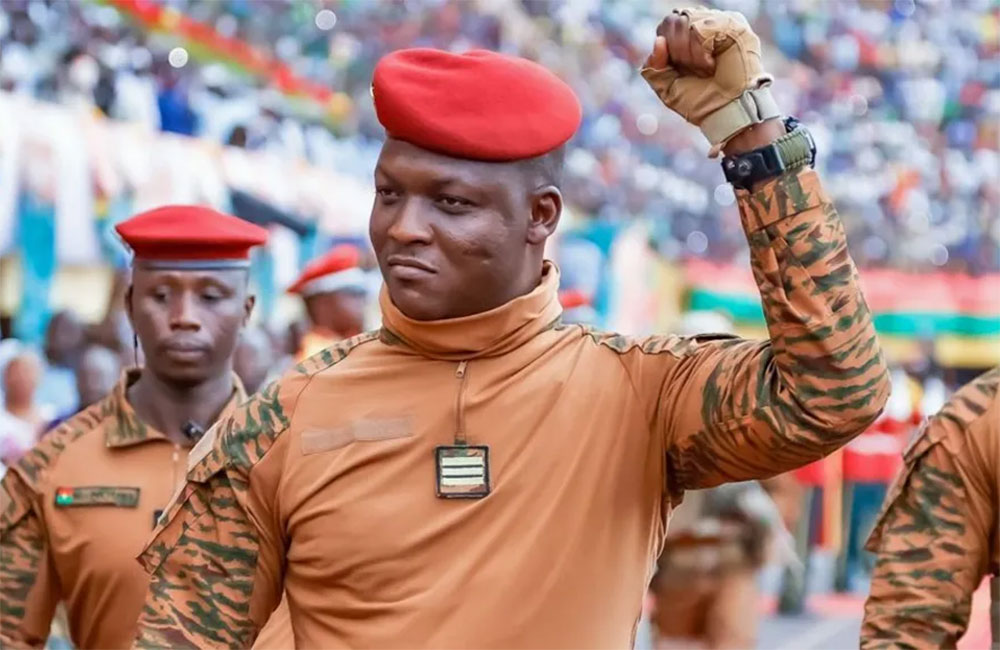 Burkina Faso’s Traoré says country must ‘forget’ democracy