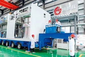 China tests a prototype nuclear reactor designed to fit on a truck