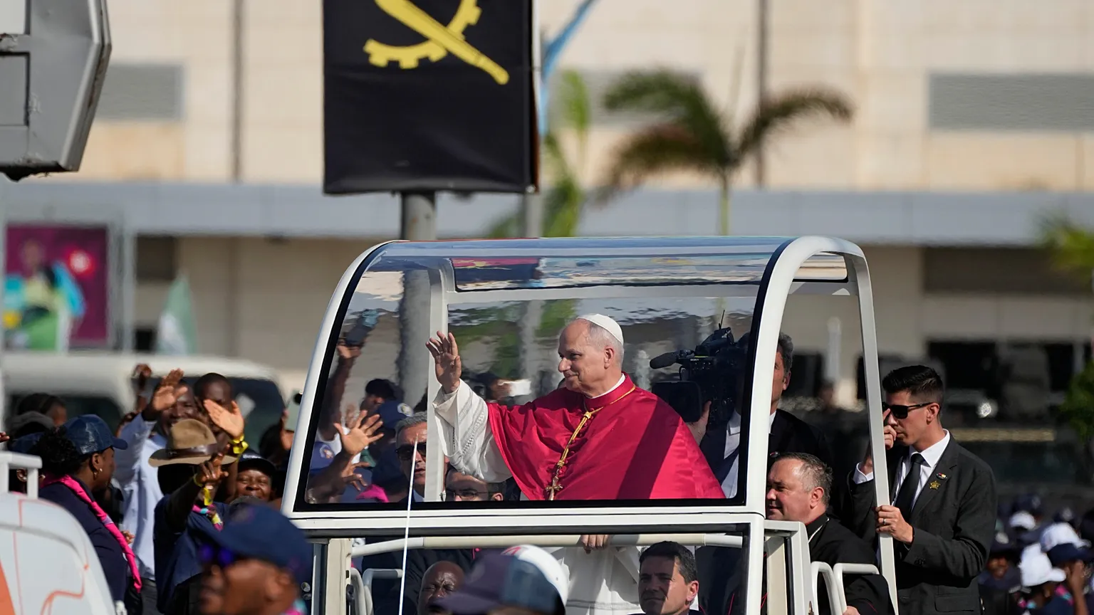 Pope Leo XIV speaks out against corruption at Angola mass gathering