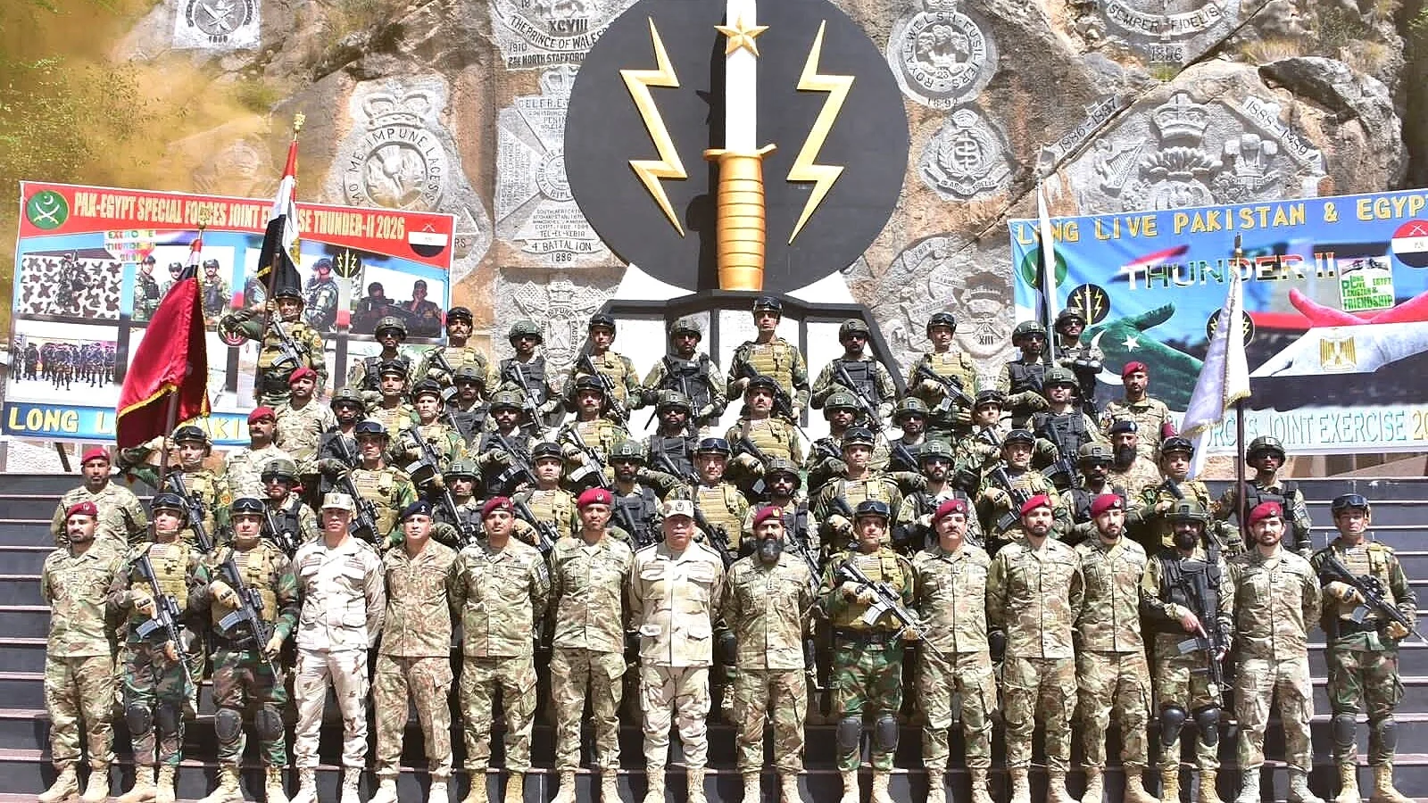 Pakistan and Egypt launch joint counter-terrorism drills in Khyber
