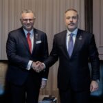 Turkish FM Fidan meets US adviser at ADF 2026 event