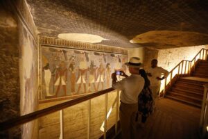 Egypt opens two restored ancient tombs in Luxor