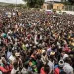 Thousands gather in Bamako to support Mali junta after attacks