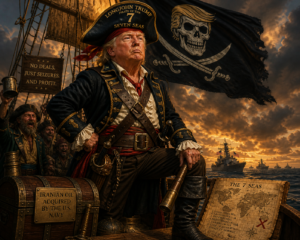 Trump likens US naval blockade of Iran to ‘piracy’