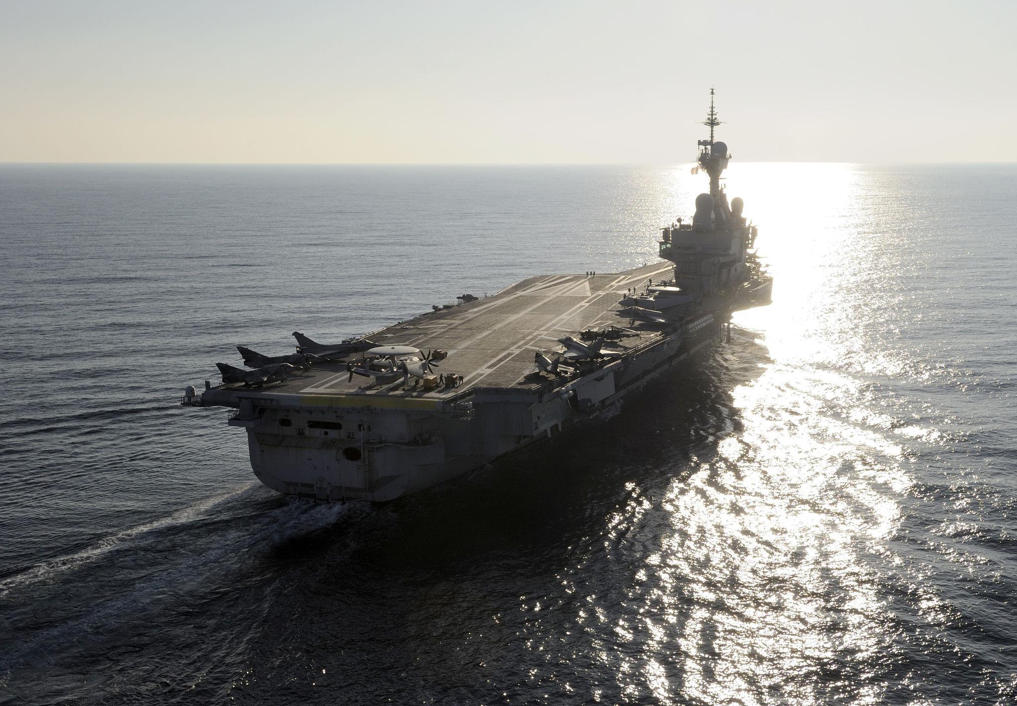 French carrier group moves into Red Sea amid Hormuz security push