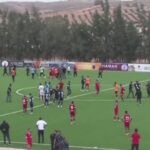 Fights after a Libyan football match leave several people injured