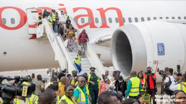South Africa warns Ghana over public spectacles during evac