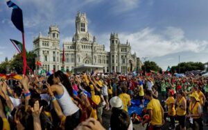 Pope Leo tells 1.2 million in Madrid God stands with the poor
