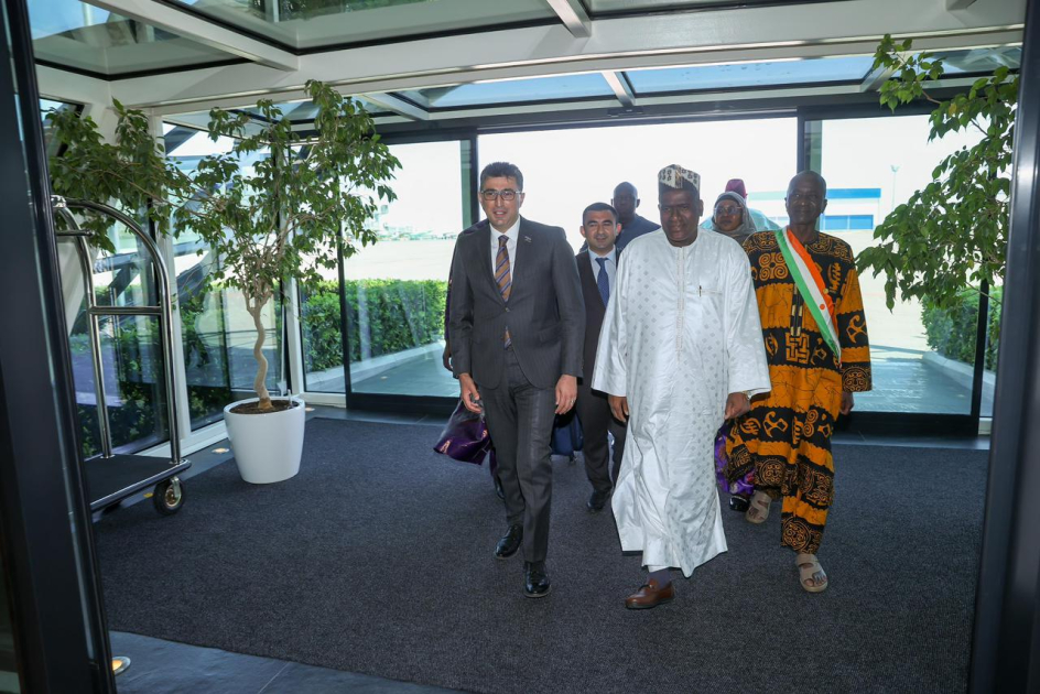 Niger parliamentary speaker arrives in Azerbaijan for summit