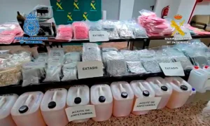 Police seize Europe’s largest MDMA haul in Spain-Netherlands operation