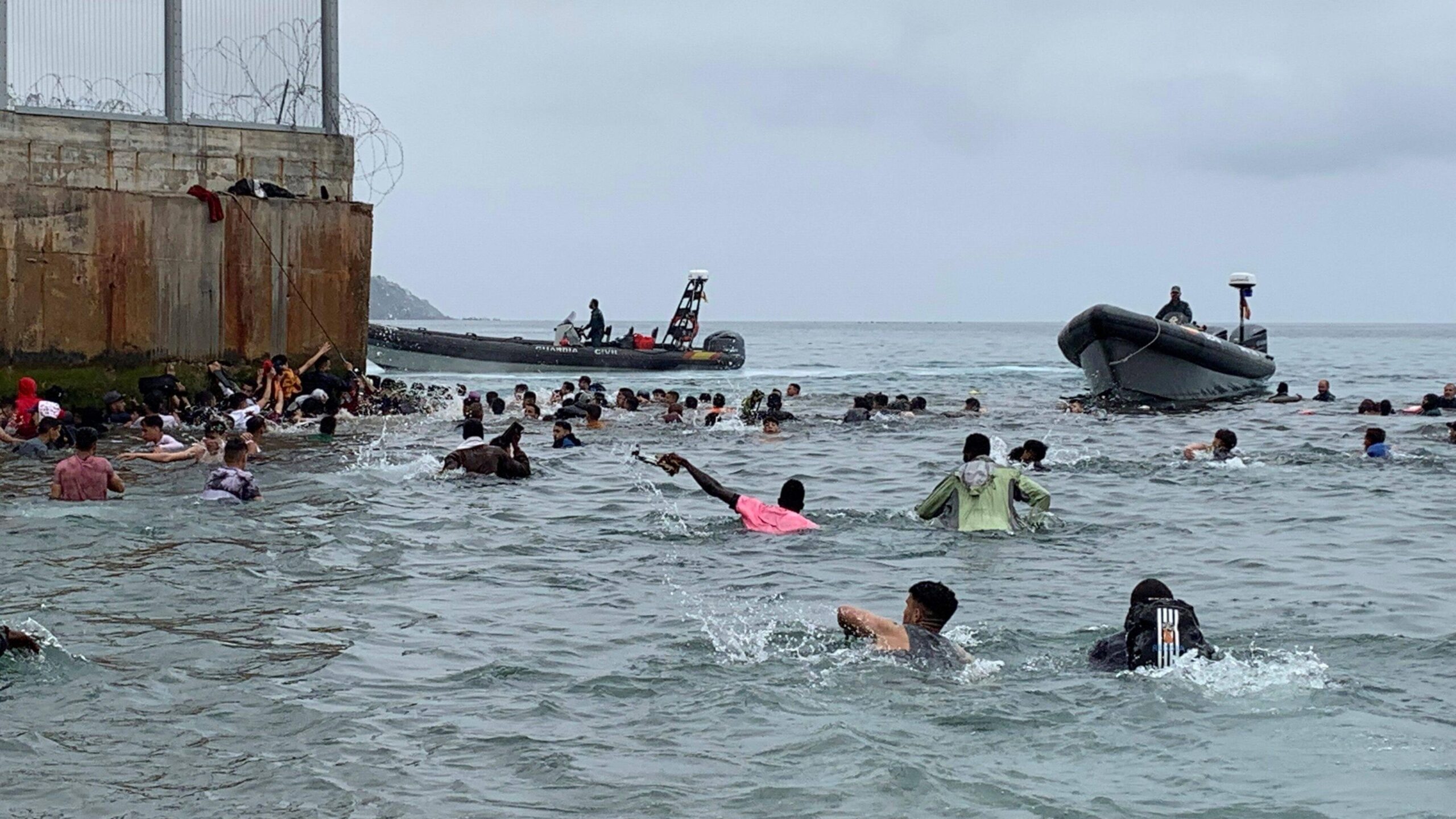 Ceuta declares emergency after 1,500 migrants arrive in one week