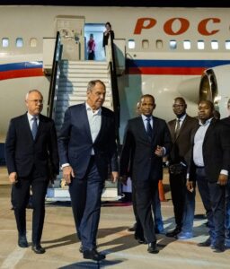 Lavrov arrives in Mozambique on latest stop of Africa tour