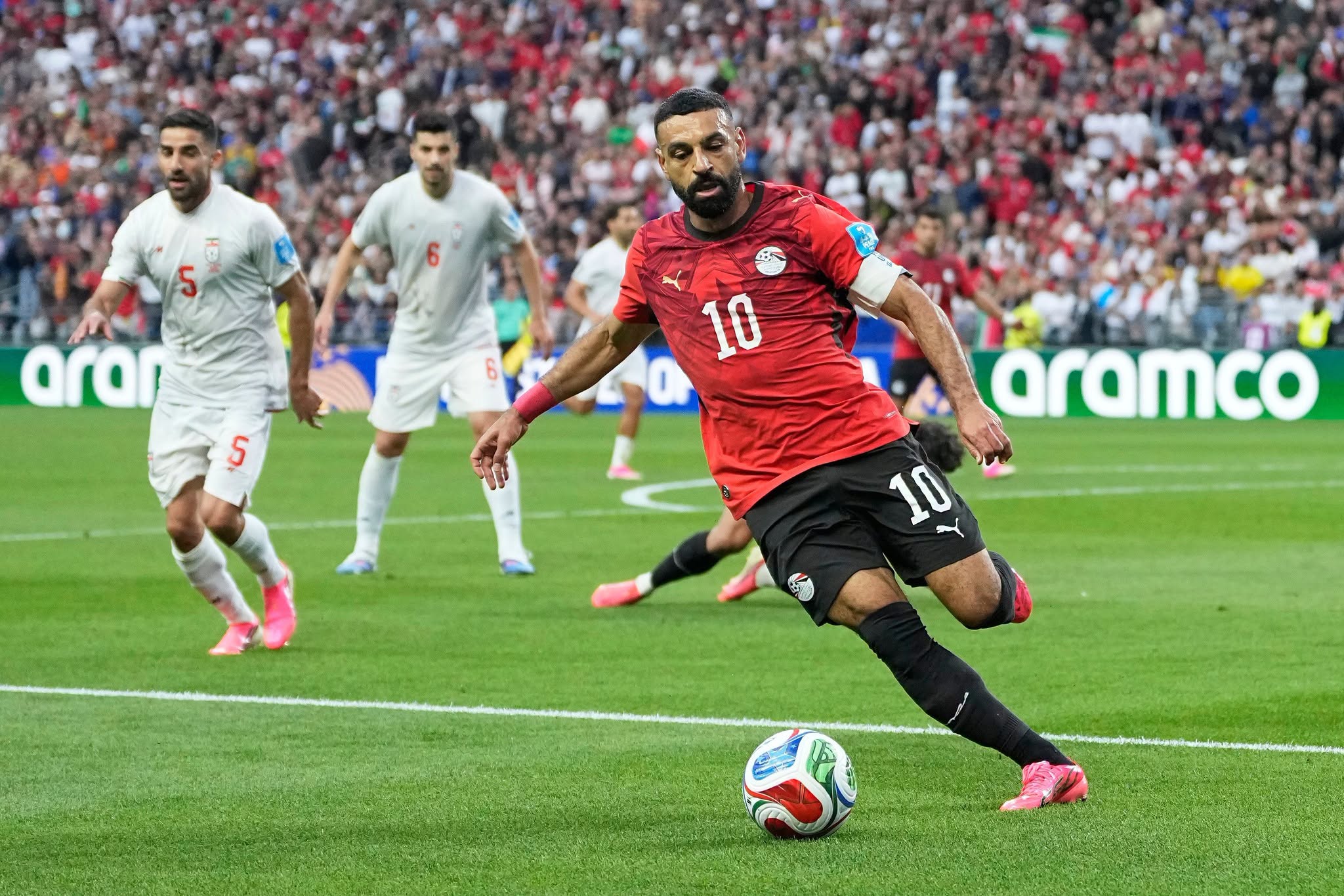 Egypt plays Argentina on Tuesday for a spot in the quarterfinals