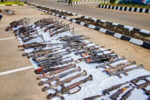 Nigeria eliminates 2,819 illegal and decommissioned firearms
