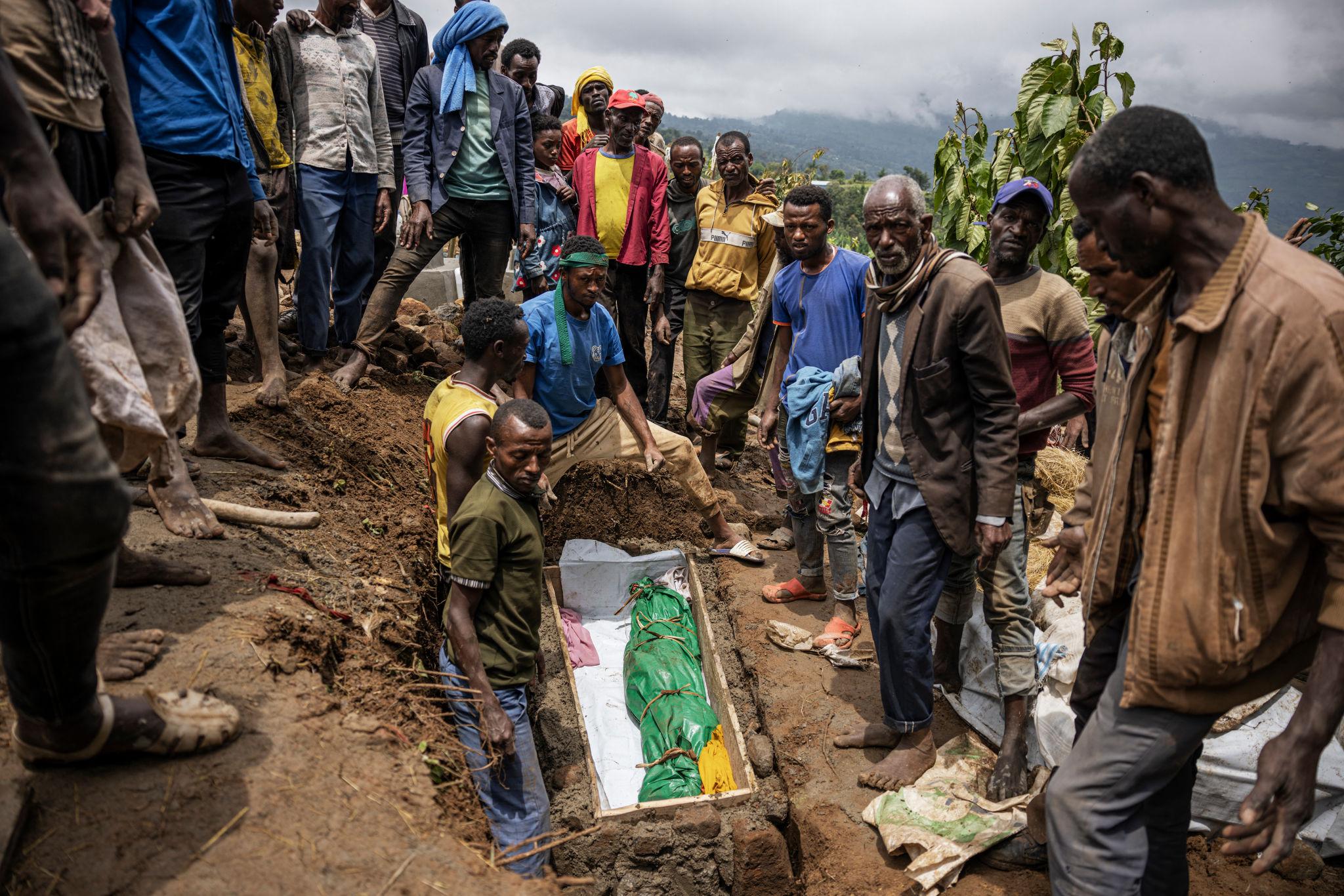 Ethiopia monastery landslide kills 14 during prayer service