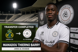 Senegalese defender Mamadou Barry signs with Al-Shabab