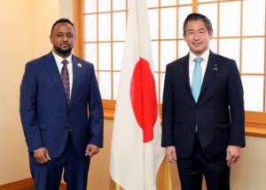 Libya chambers chief hosts Japanese vice-minister for talks