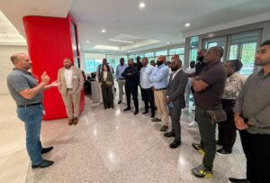 Mozambican business delegates connect in Houston