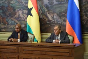 Russia and Ghana sign new deals after Lavrov-Ablakwa meeting